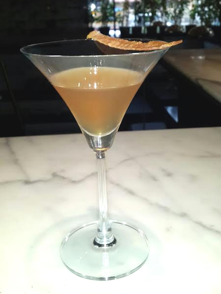 Bacon infused cocktail