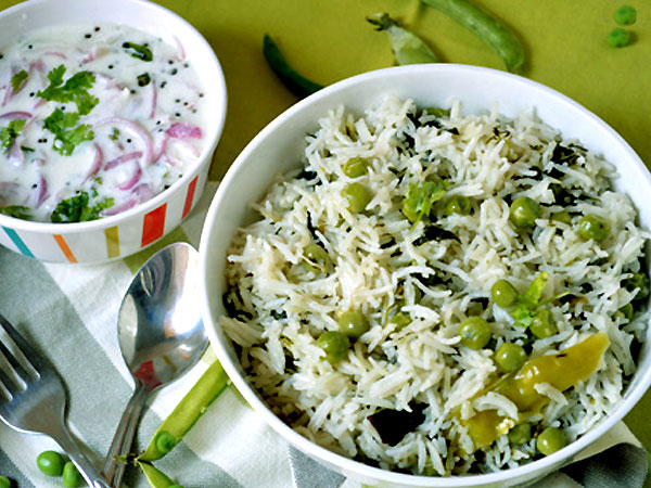 peas pulao