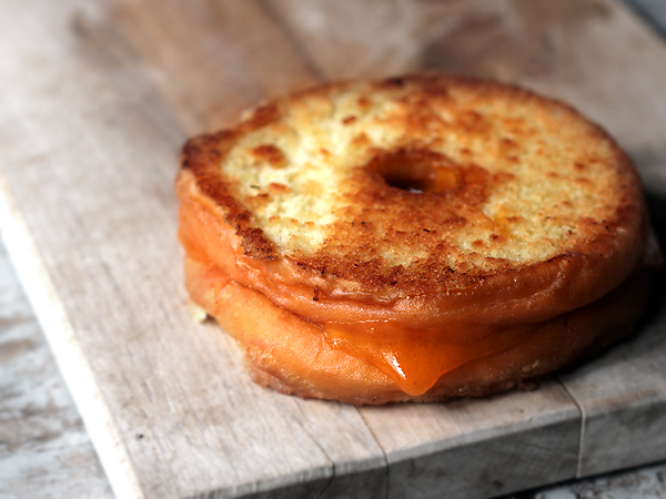 grilled cheese doughnut