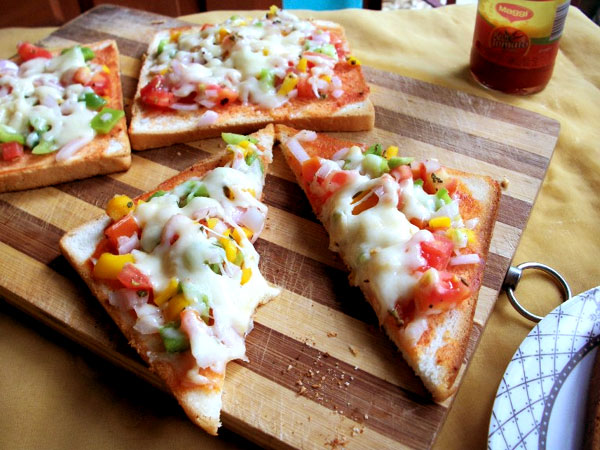 bread pizza