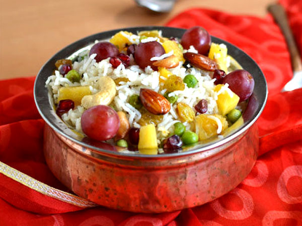 fruits in pulao