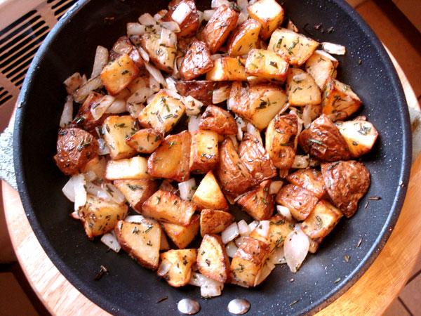 pan fried potatoes