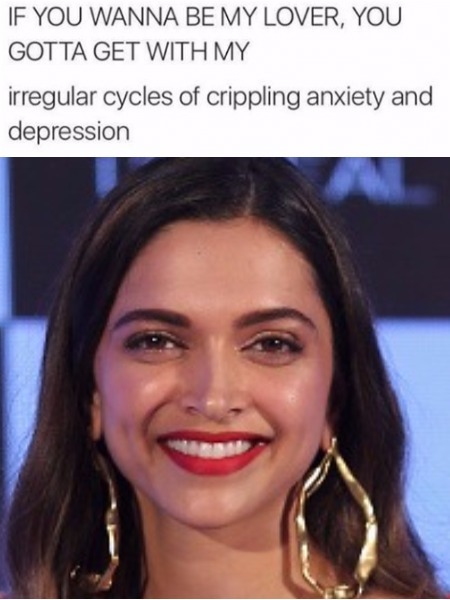 deepika meme depression