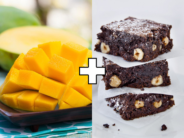 mangoes brownies