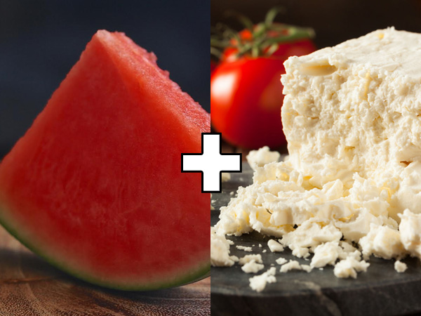 watermelon feta