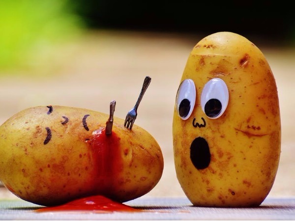 shocked potatoes