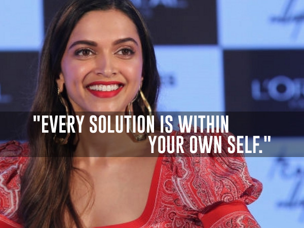 deepika sad smile happy depression