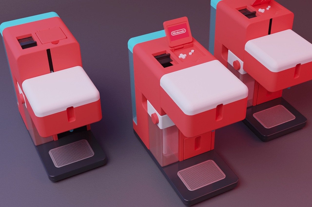 Nintendo FP Coffee Capsule Machine Design