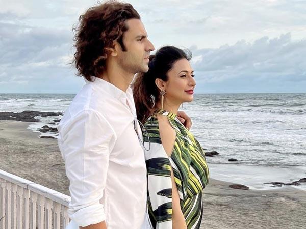 Divyanka Tripathi and Vivek Dahiya’s beach holiday