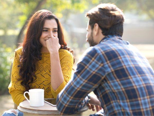 Romantic Indian couple 