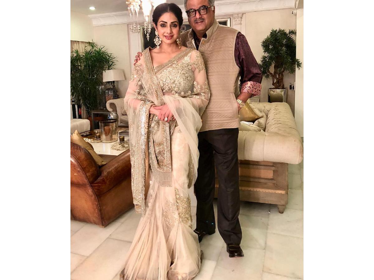 Boney Kapoor and Sridevi