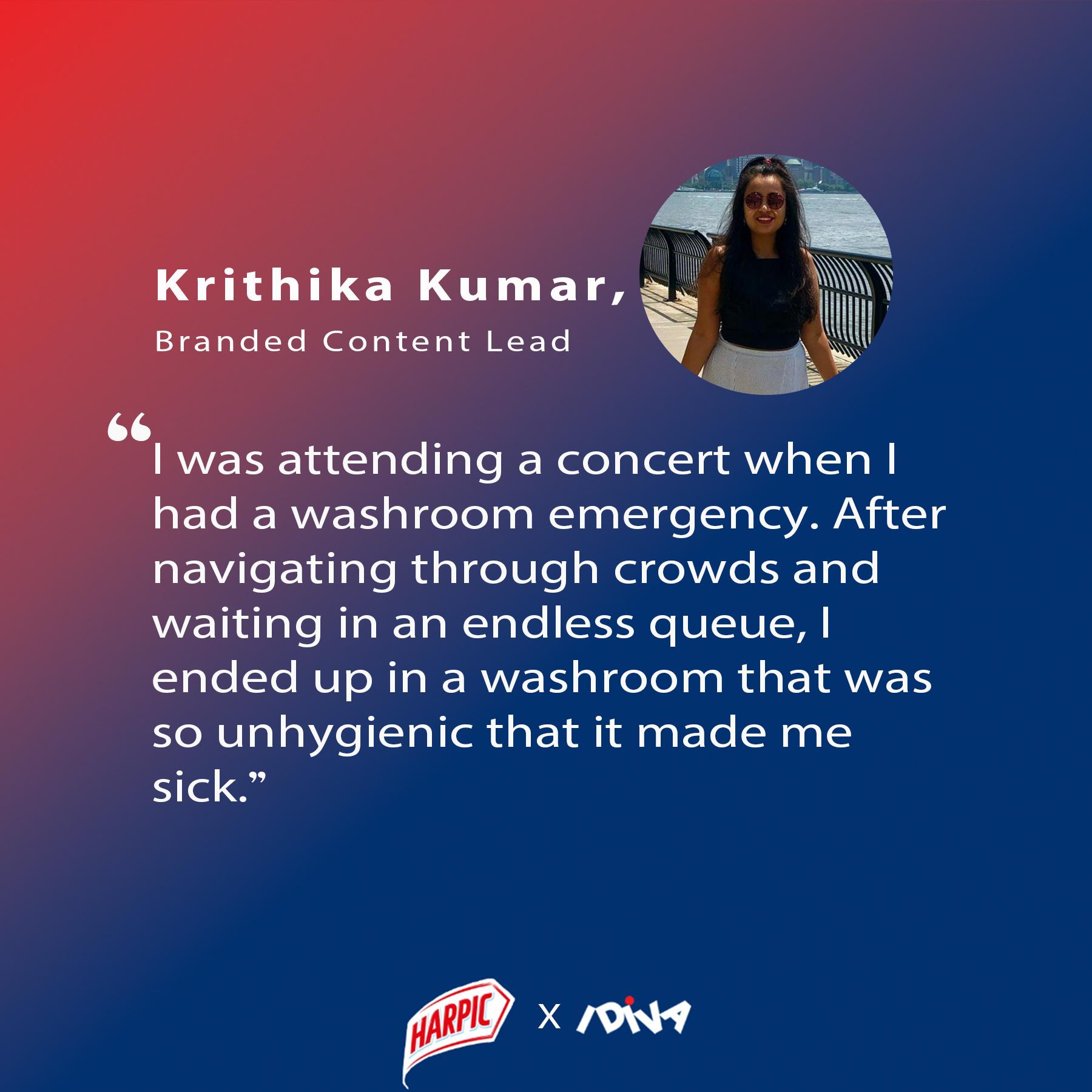 Team iDiva about their washroom emergency experience in public