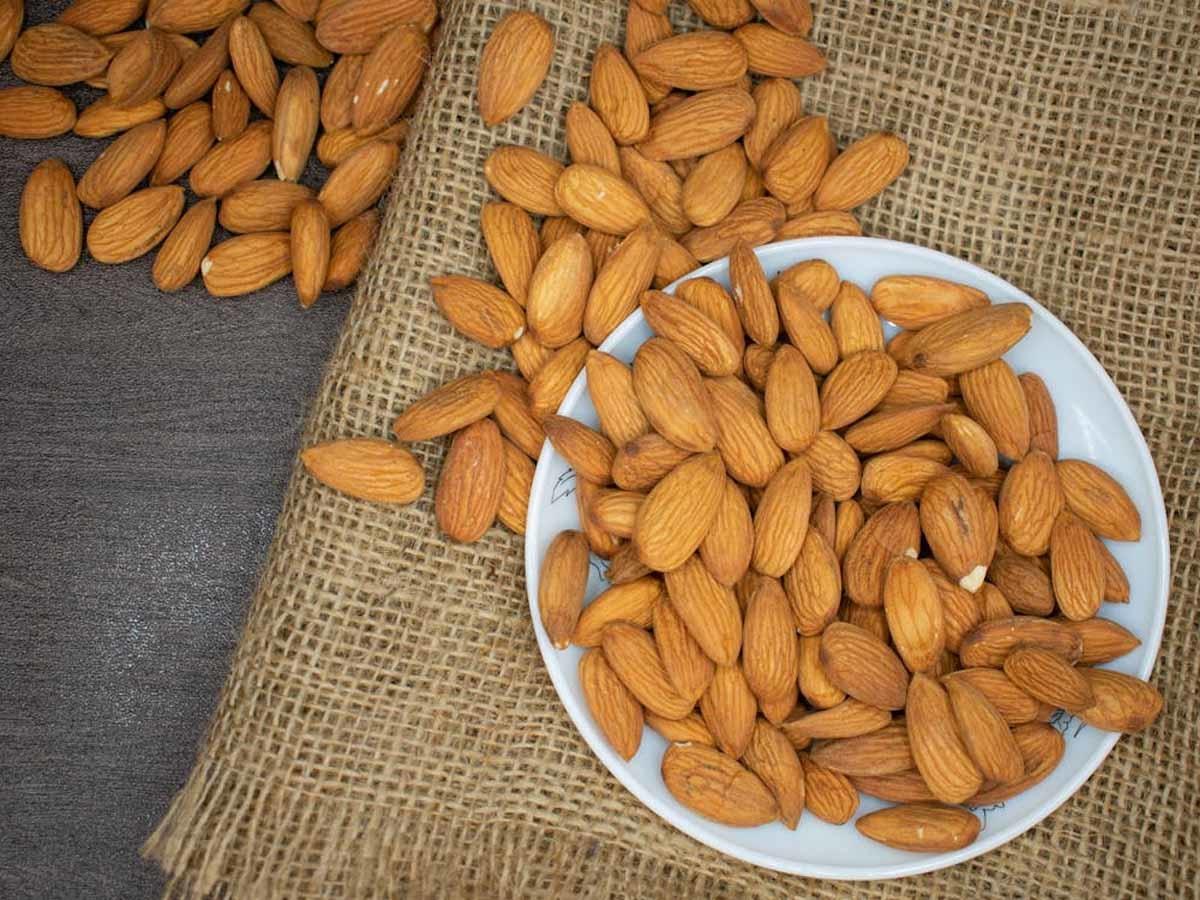 Almonds are an essential food item for fitness